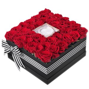 Bunga Box Rose Artificial